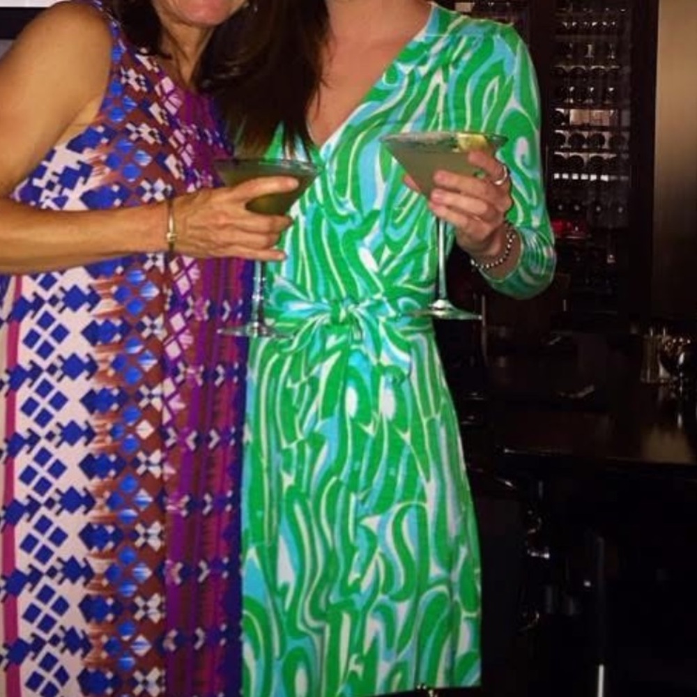 Lilly Pulitzer wrap dress